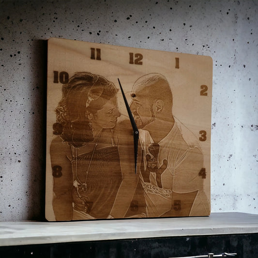 Orologio in legno